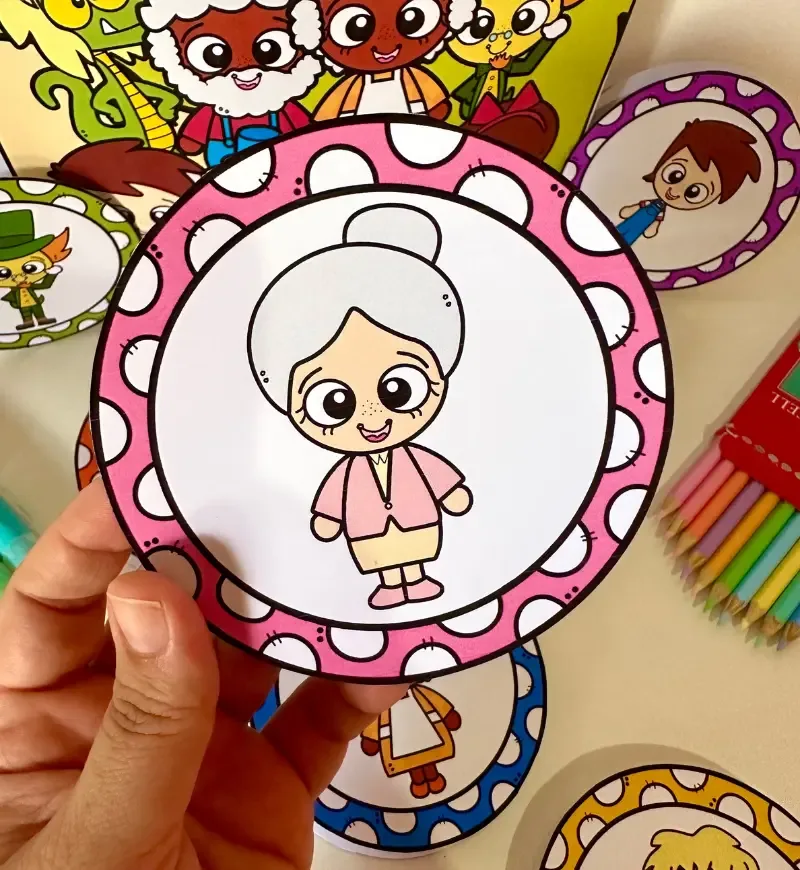 Personagens Sítio do Picapau Amarelo - Luva Pedagógica — imagem 5