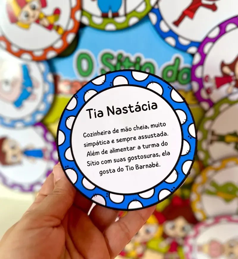 Personagens Sítio do Picapau Amarelo - Luva Pedagógica — imagem 6