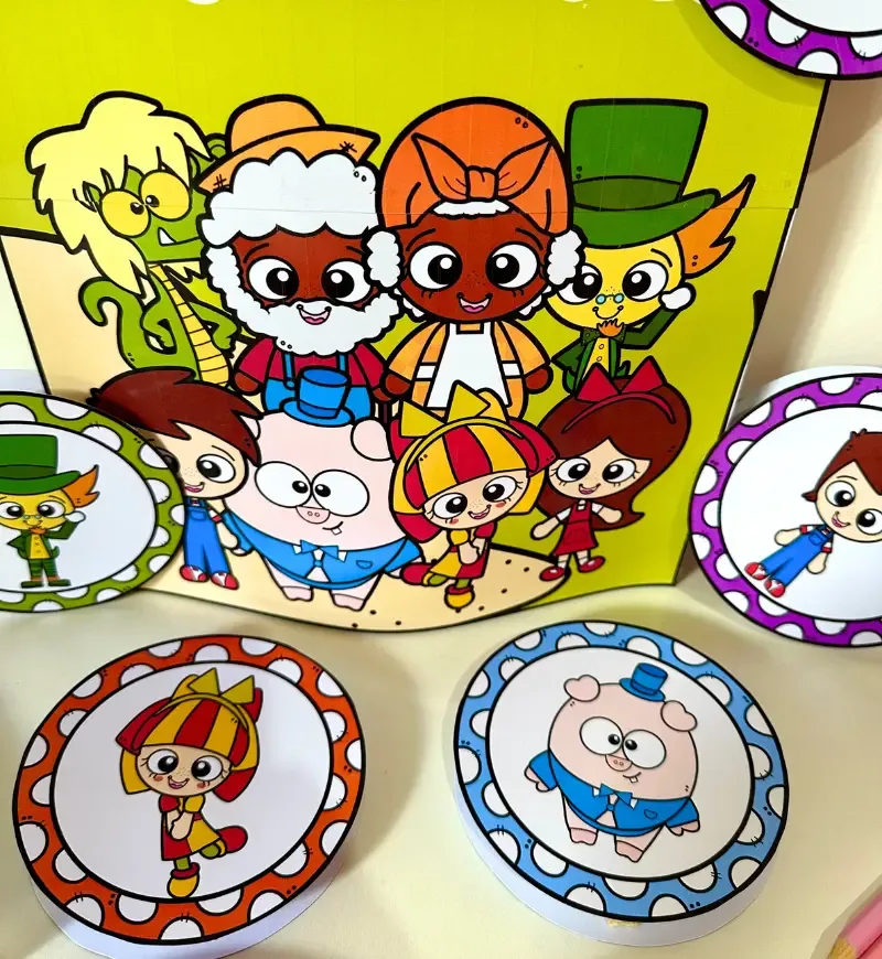 Personagens Sítio do Picapau Amarelo - Luva Pedagógica — imagem 7
