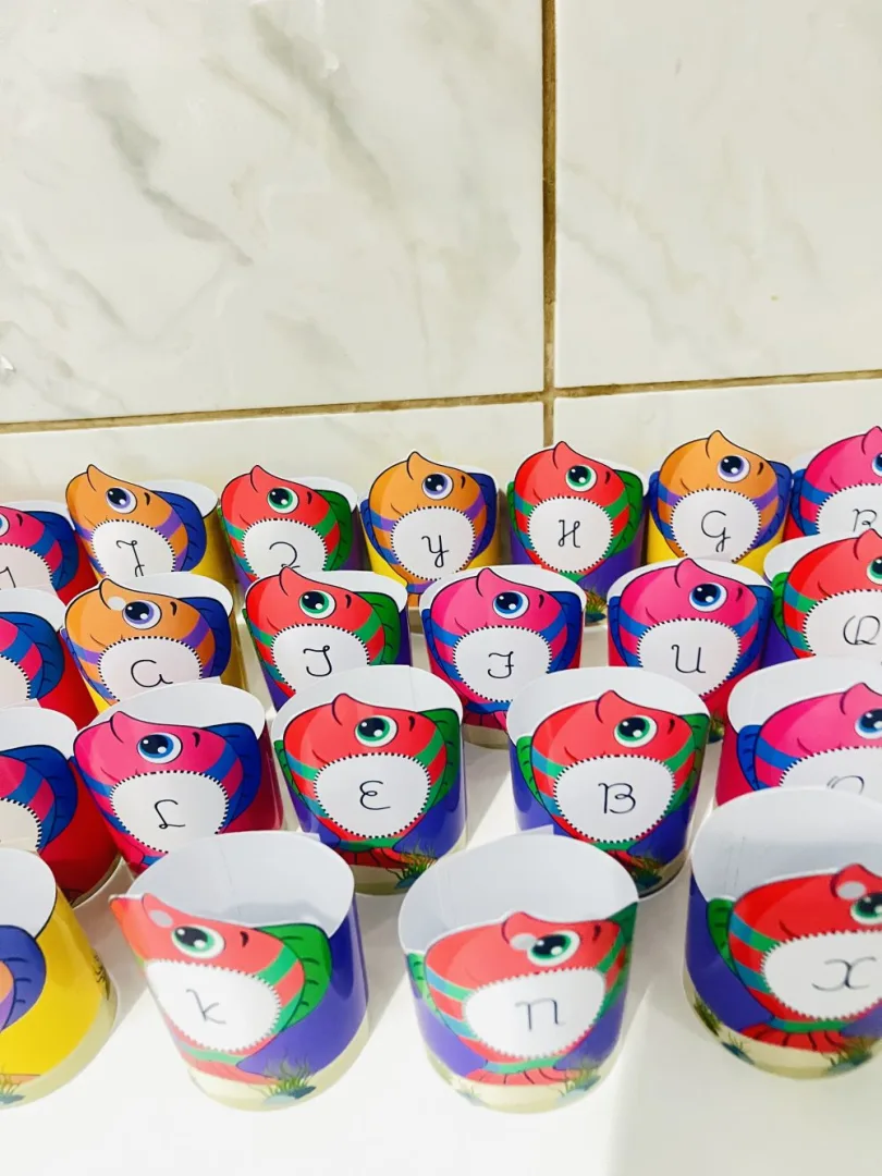 Pescaria do Alfabeto Cursivo — Pronto para Imprimir — imagem 2