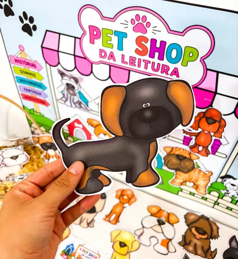 Pet Shop da Leitura | Atividade de Português em PDF — imagem 2