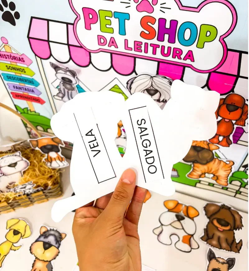 Pet Shop da Leitura | Atividade de Português em PDF — imagem 3