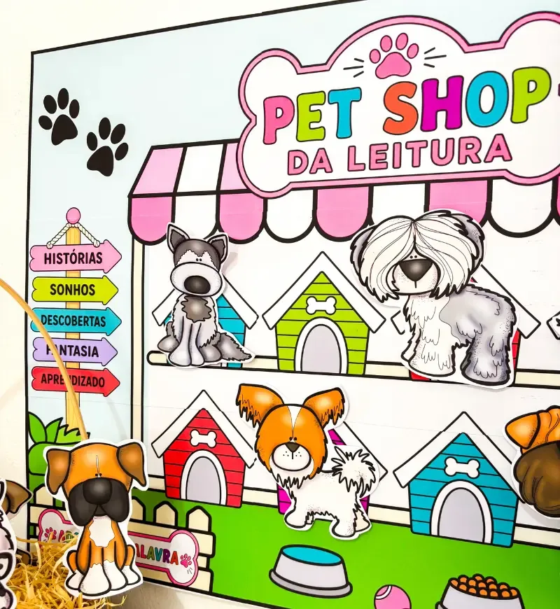 Pet Shop da Leitura | Atividade de Português em PDF — imagem 4