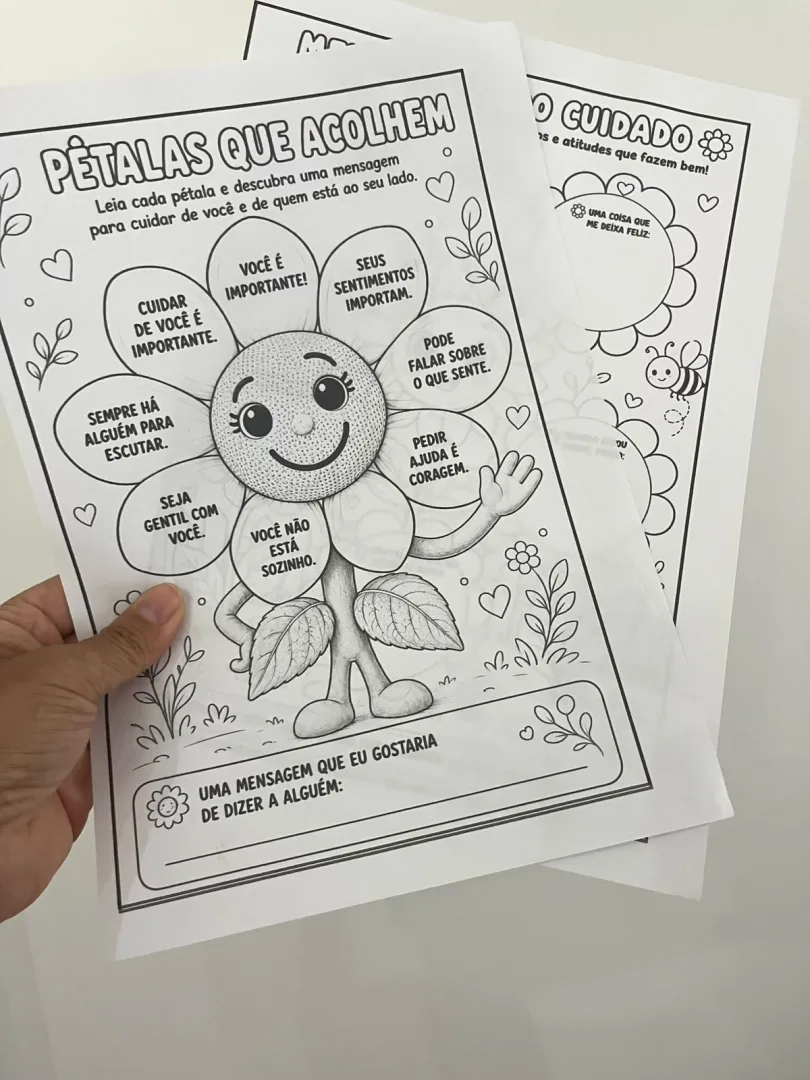 Pétalas Que Acolhem - Setembro Amarelo - 1º a 3º Ano - Pdf — imagem 3