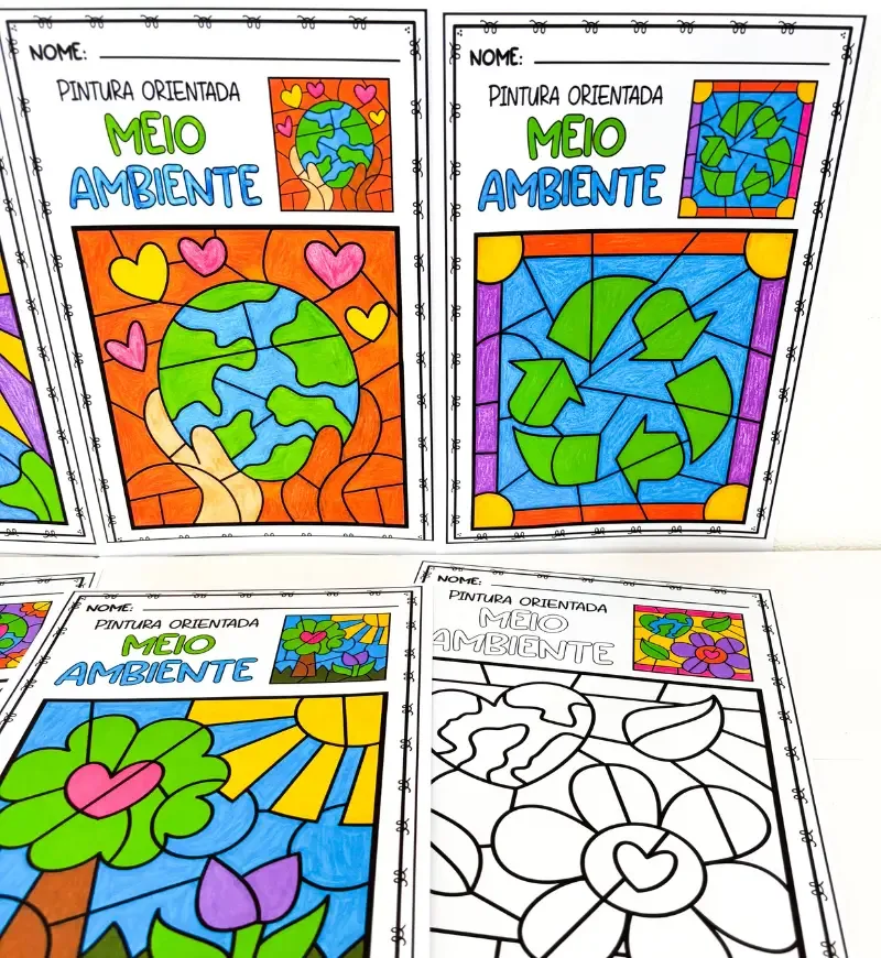 Pintura Orientada - Meio Ambiente — imagem 5