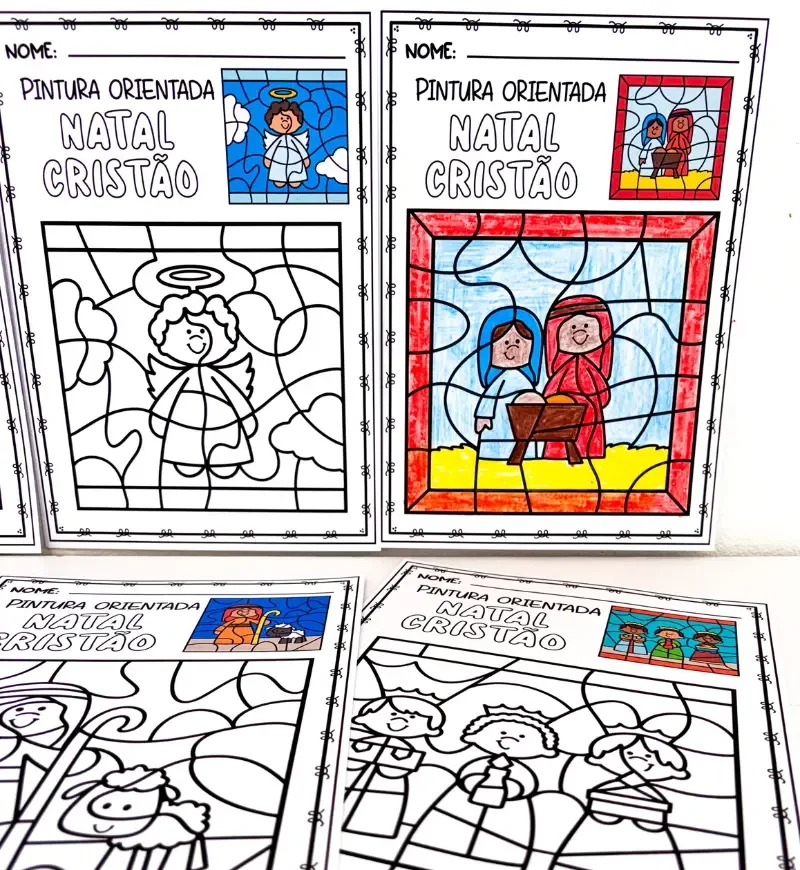 Pintura Orientada - Natal Cristão — imagem 3