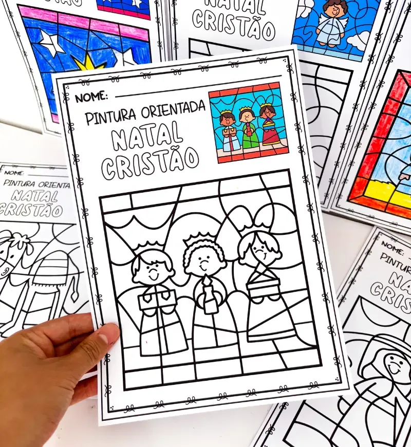 Pintura Orientada - Natal Cristão — imagem 5