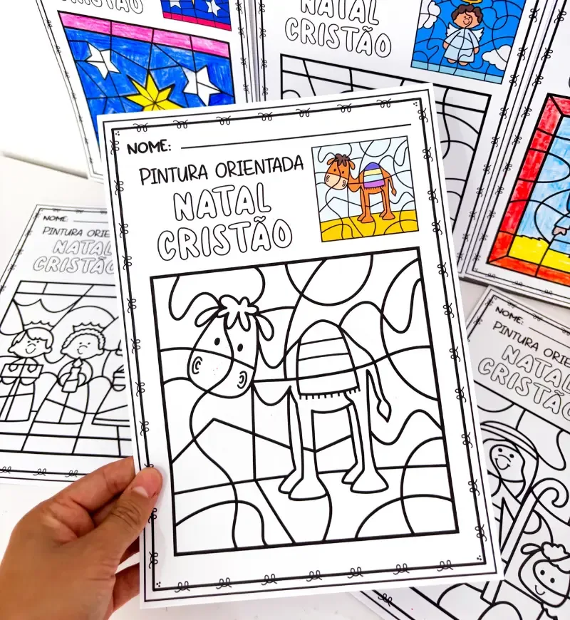 Pintura Orientada - Natal Cristão — imagem 6