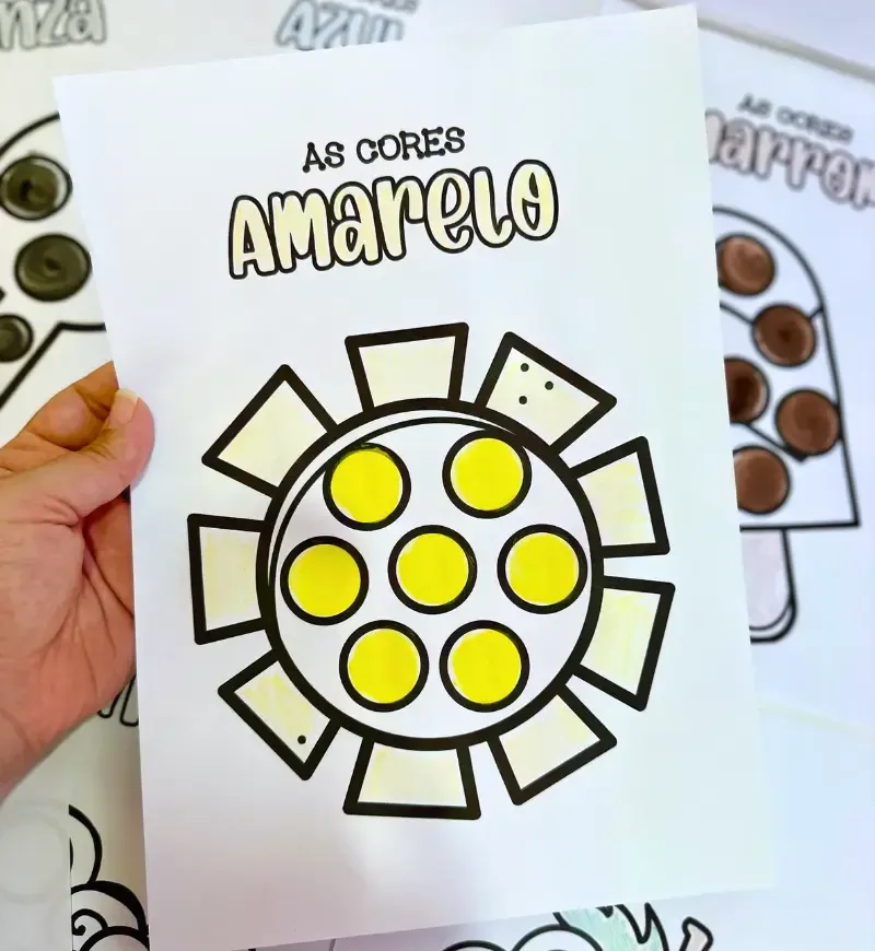 Pintura Sensorial - Cores — imagem 3