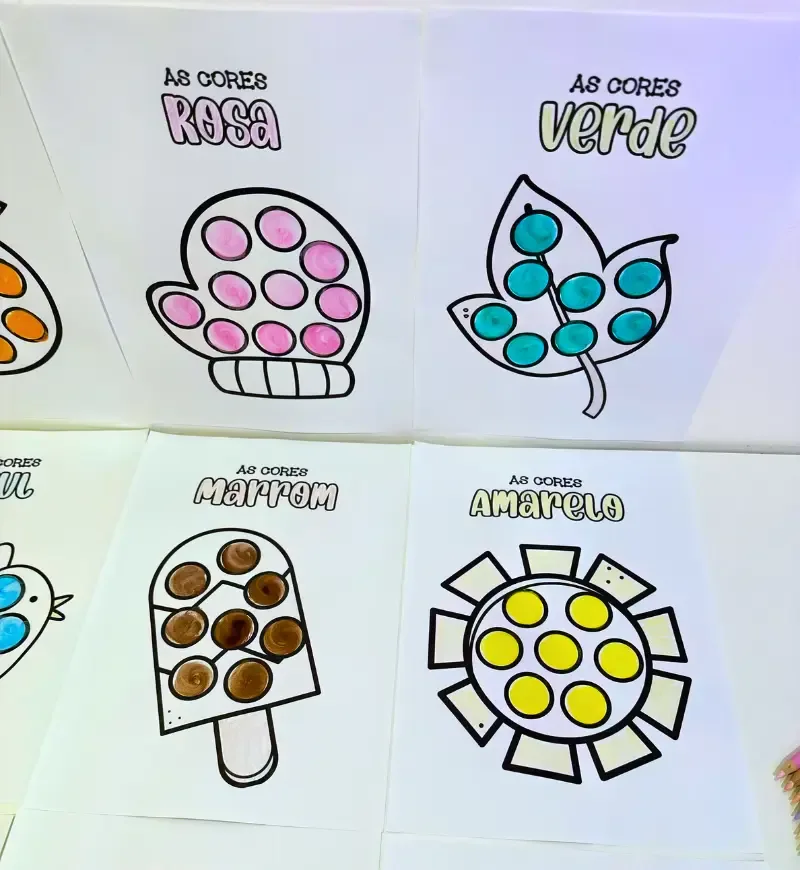 Pintura Sensorial - Cores — imagem 6