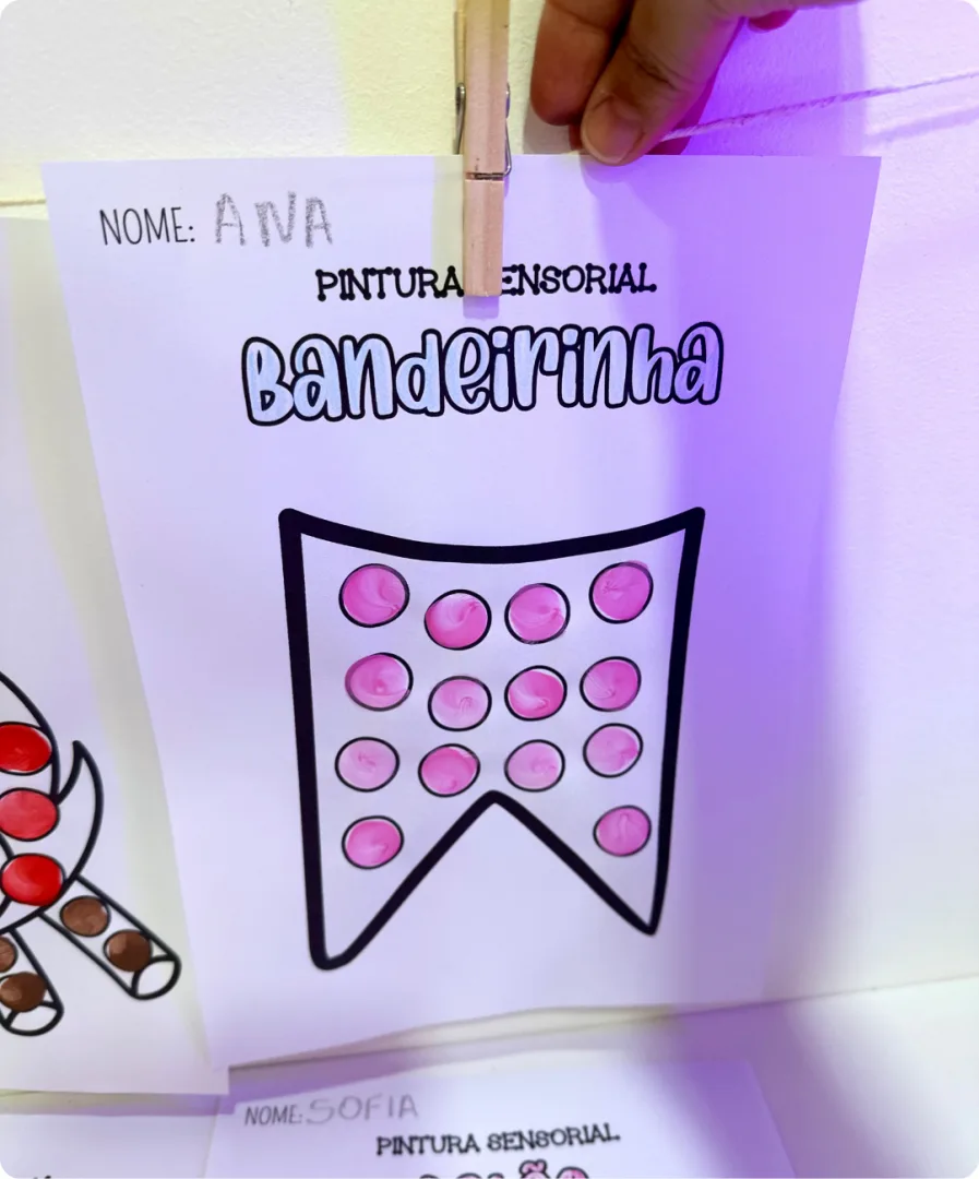 PINTURA SENSORIAL - FESTAS JUNINAS — imagem 3