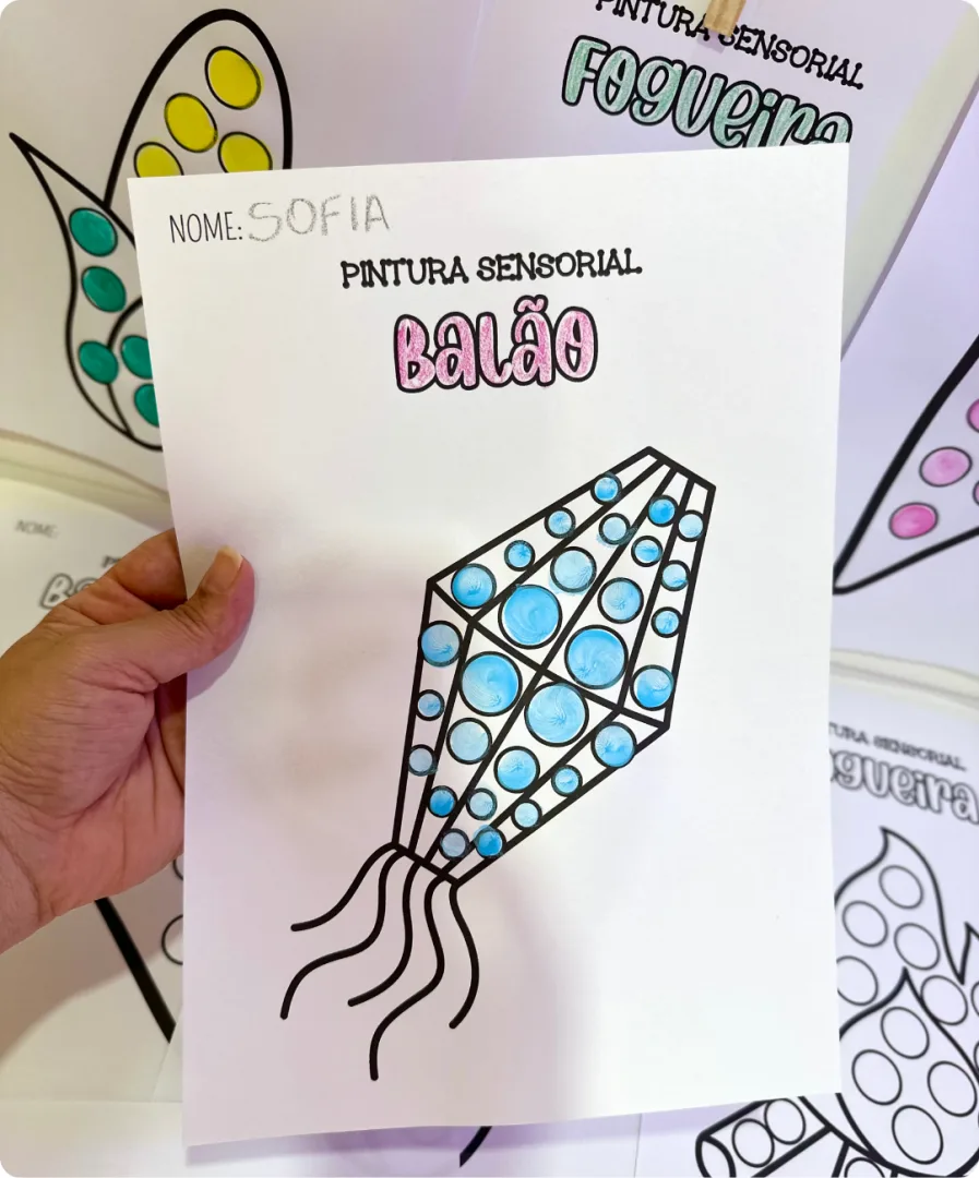 PINTURA SENSORIAL - FESTAS JUNINAS — imagem 7