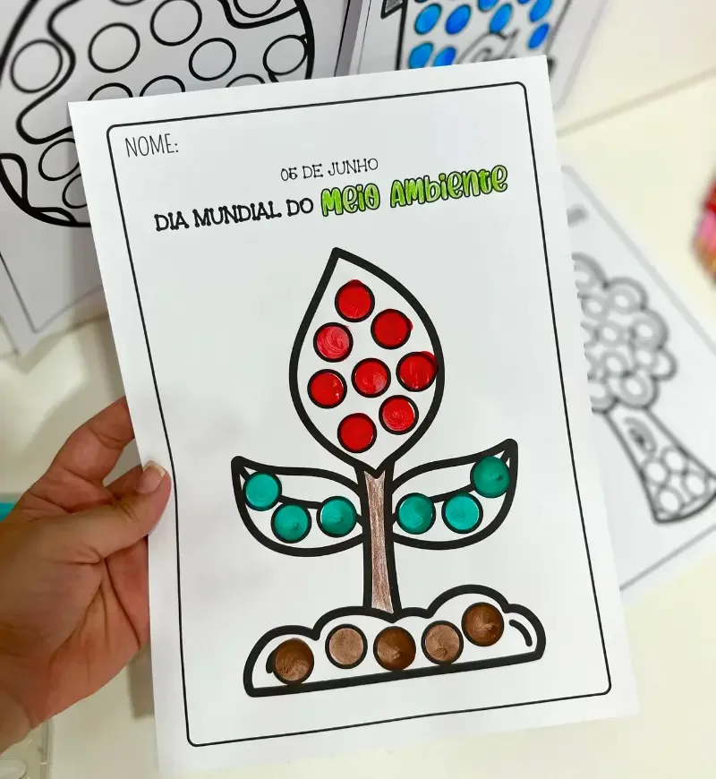 Pintura Sensorial - Meio Ambiente — imagem 3