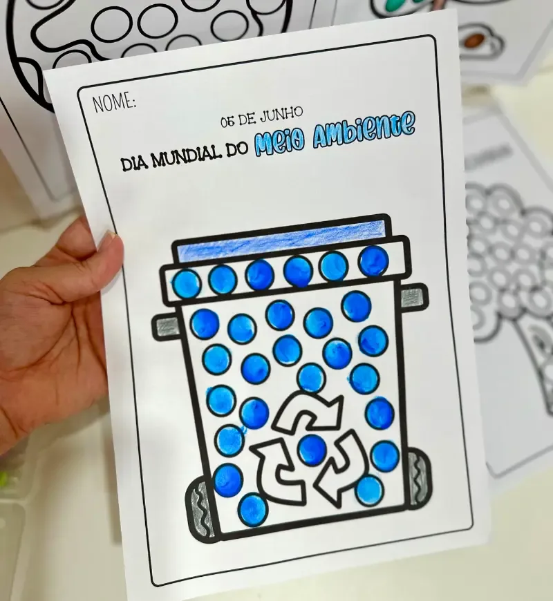 Pintura Sensorial - Meio Ambiente — imagem 4