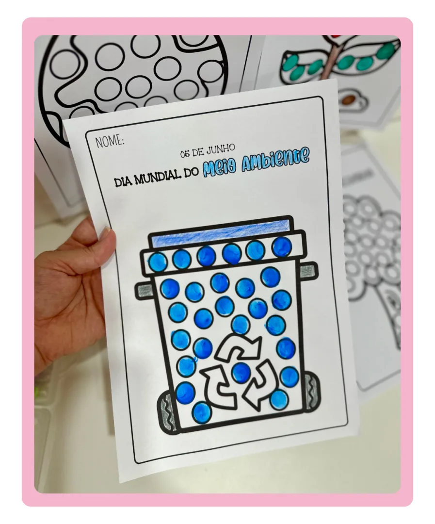 PINTURA SENSORIAL MEIO AMBIENTE — imagem 6
