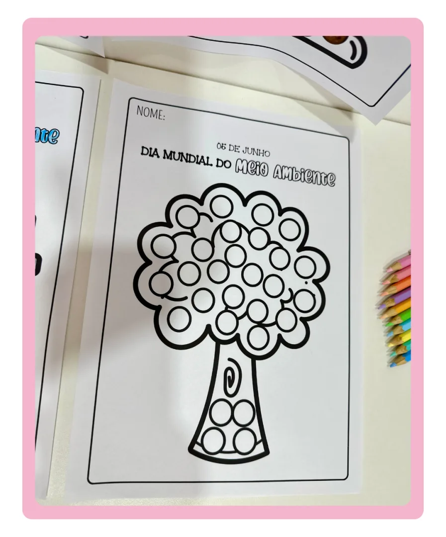 PINTURA SENSORIAL MEIO AMBIENTE — imagem 7