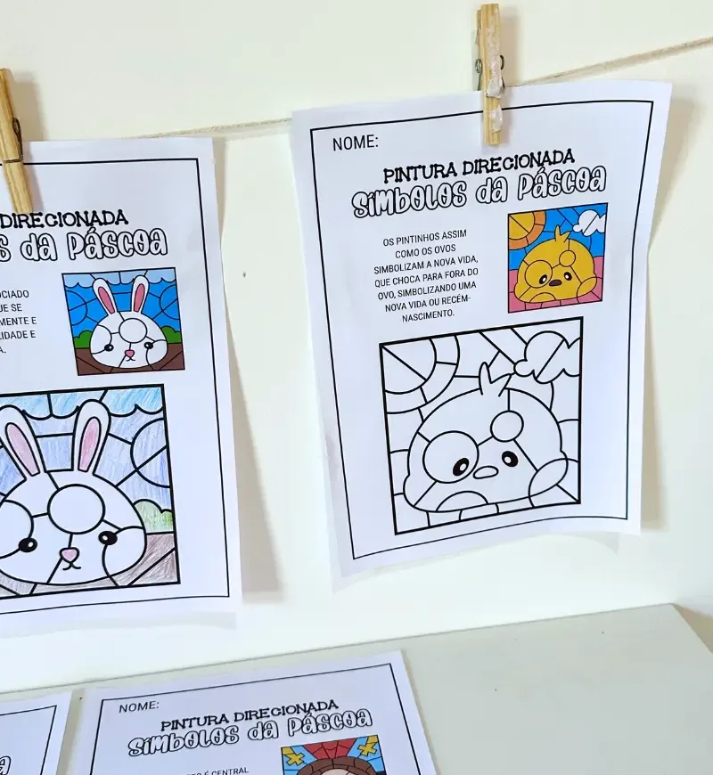 Pintura Símbolos da Páscoa — imagem 4