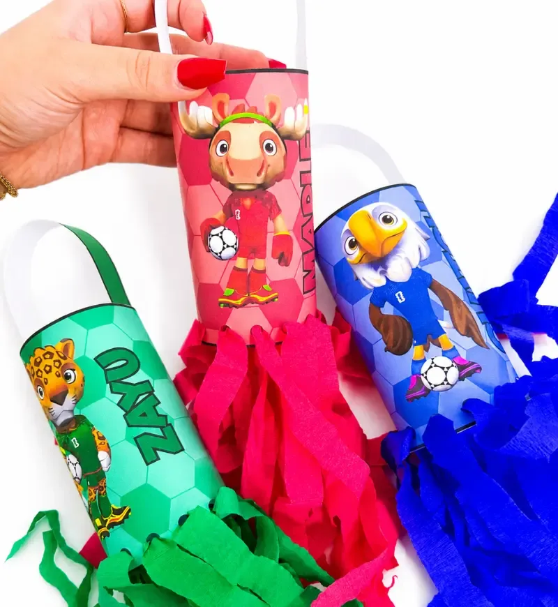 Pipa de Mão - Mascotes da Copa 2026 — imagem 2