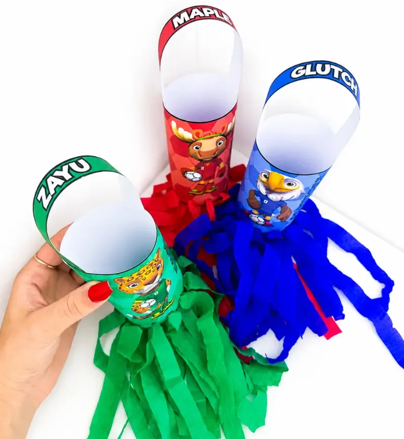 Pipa de Mão - Mascotes da Copa 2026 — imagem 5