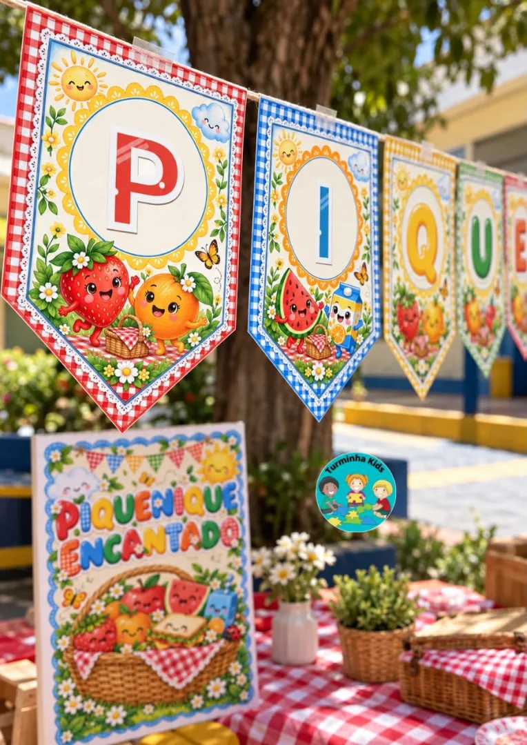 🧺🌞 PIQUENIQUE ENCANTADO 🌞🧺 SABORES, SORRISOS E DIVERSÃO!  Transforme o piquenique das crianças em um momento cheio d — imagem 6