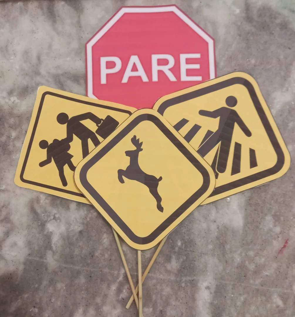 PLACAS DE TRÂNSITO  - PALITOCHES  SEMANA DO TRÂNSITO — imagem 2