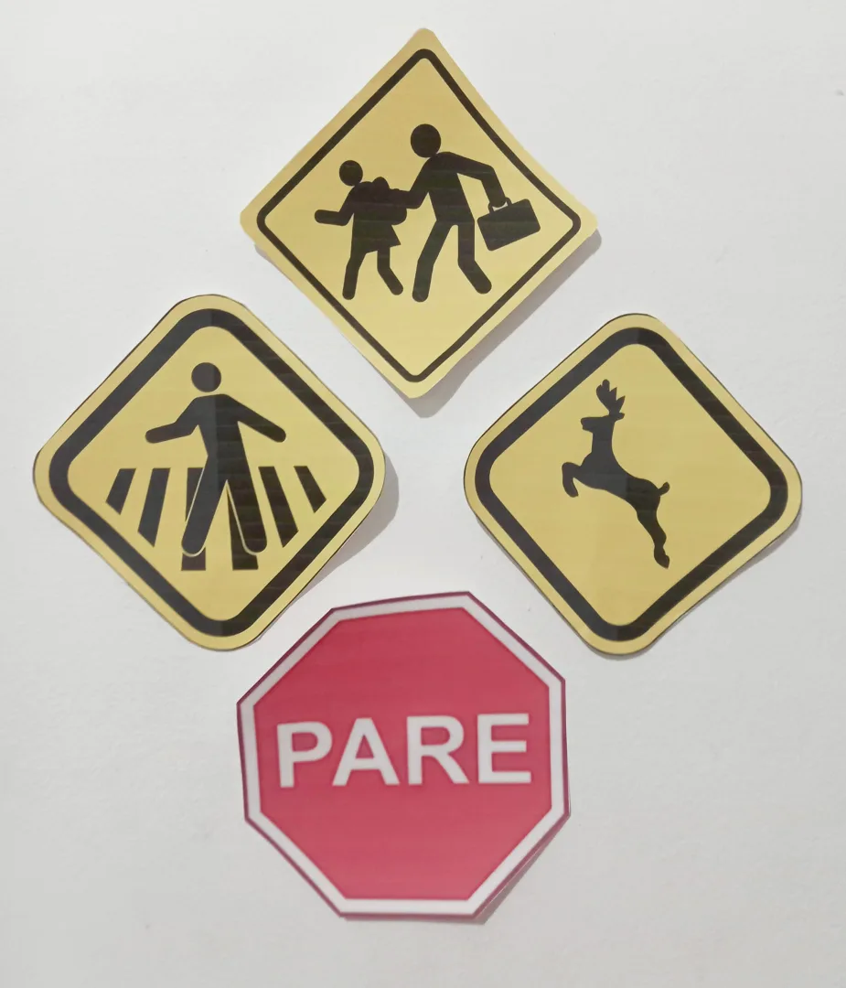 PLACAS DE TRÂNSITO  - PALITOCHES  SEMANA DO TRÂNSITO — imagem 3