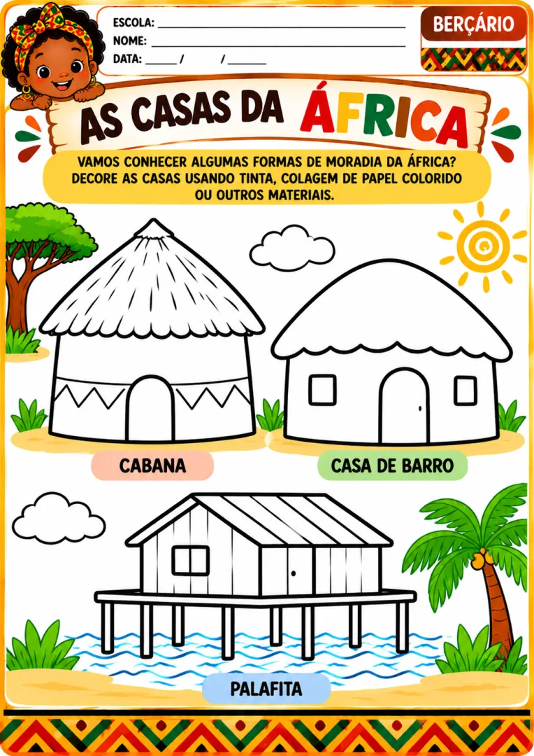 Planejamento Quinzena Africana Berçário e Educação Infantil PDF — imagem 5