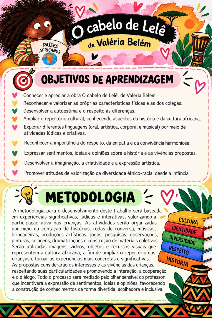 Planejamento Semanal O cabelo de Lelê  — imagem 4