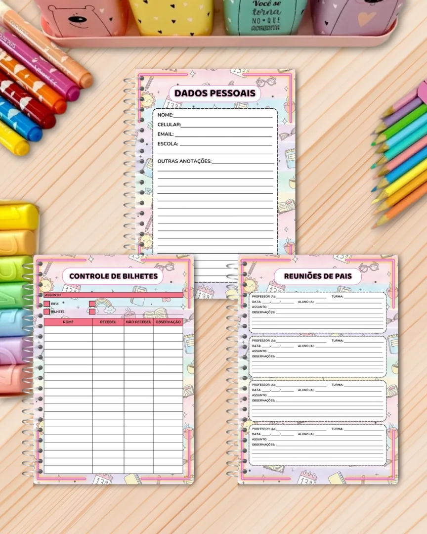 PLANNER / CADERNO DA COORDENADORA 2026 — imagem 2