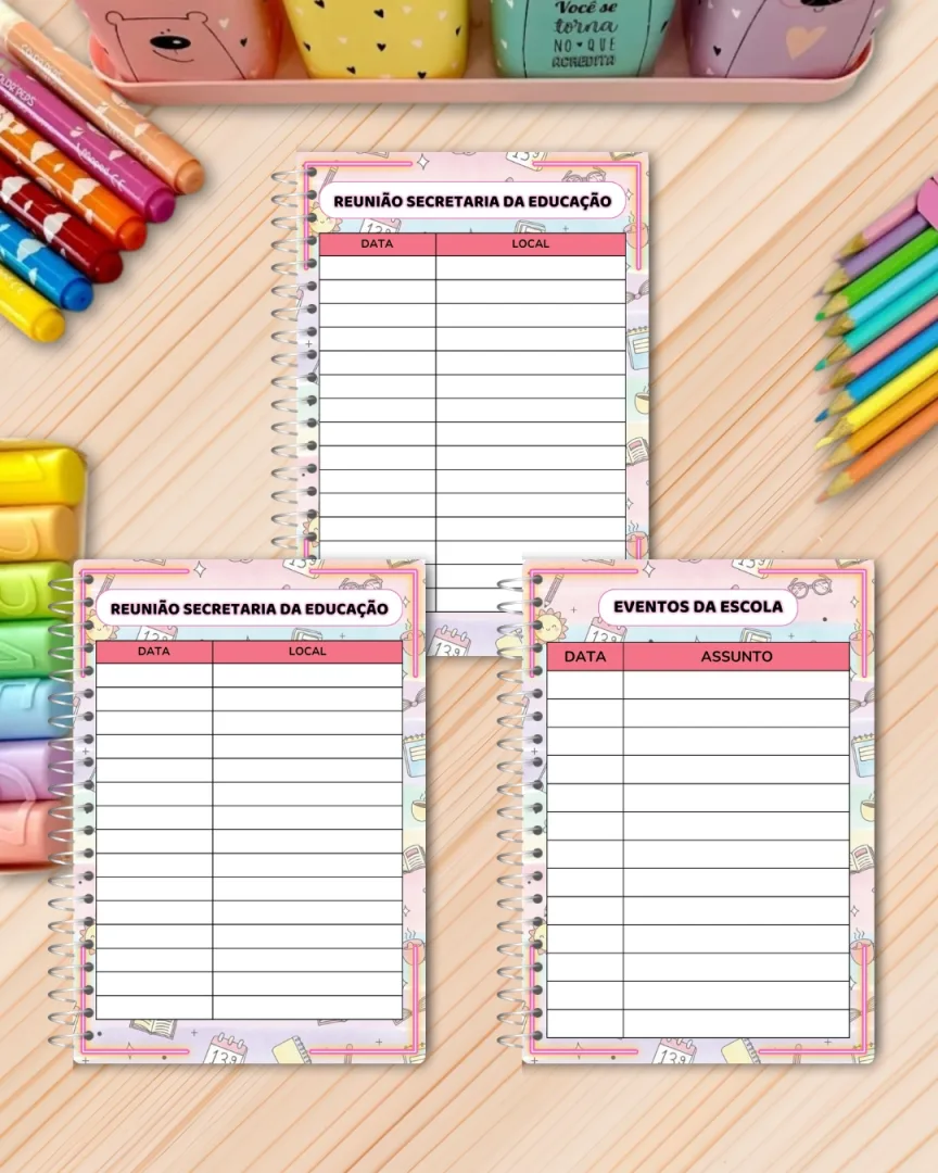 PLANNER / CADERNO DA COORDENADORA 2026 — imagem 3
