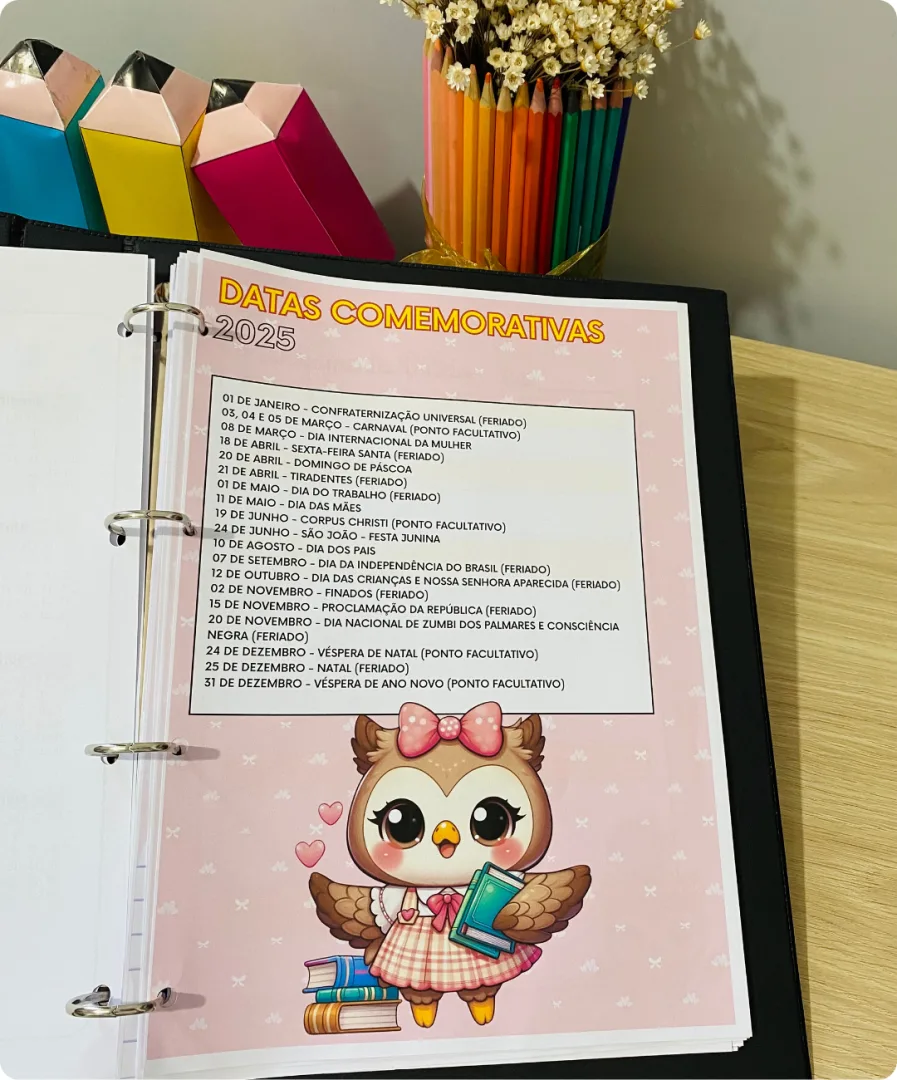 PLANNER CORUJA 2025 — imagem 5