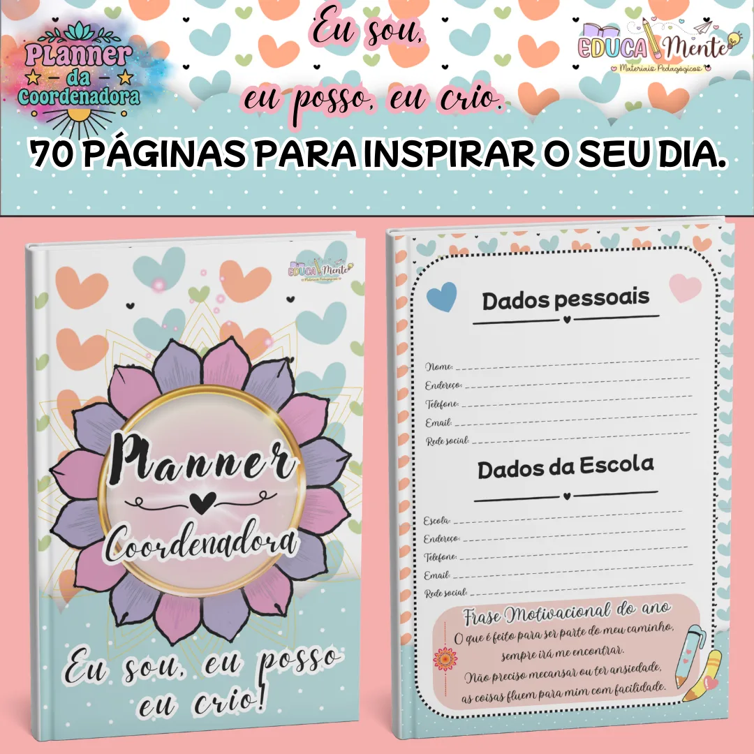 ✨ PLANNER DA COORDENADORA | AFIRMAÇÕES DIÁRIAS ✨ — imagem 2