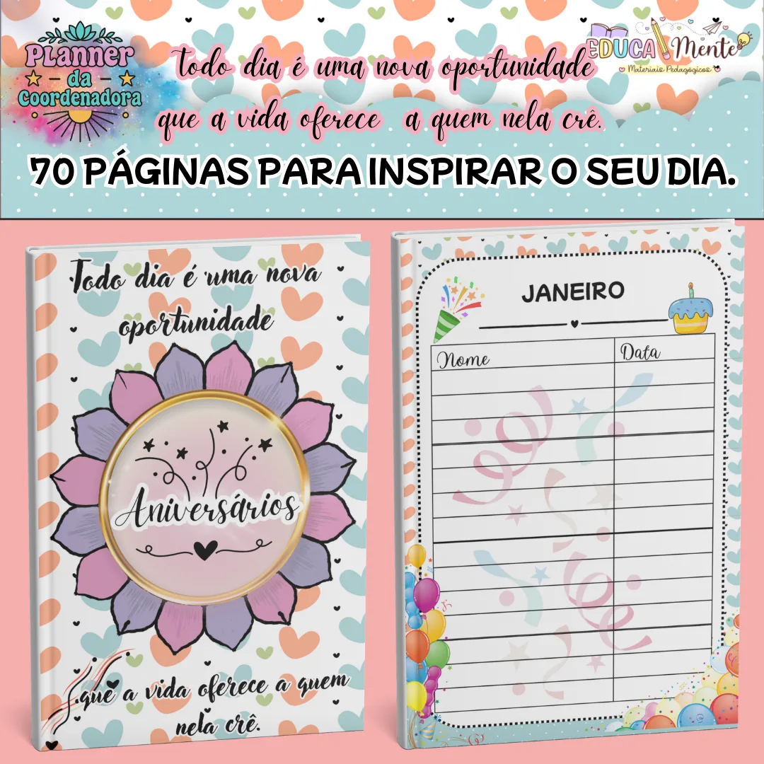 ✨ PLANNER DA COORDENADORA | AFIRMAÇÕES DIÁRIAS ✨ — imagem 4