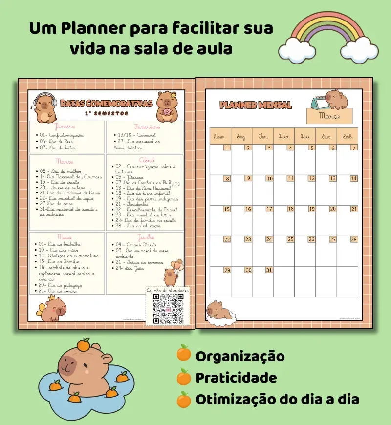 Planner da Prô 2026 - Capivara — imagem 2