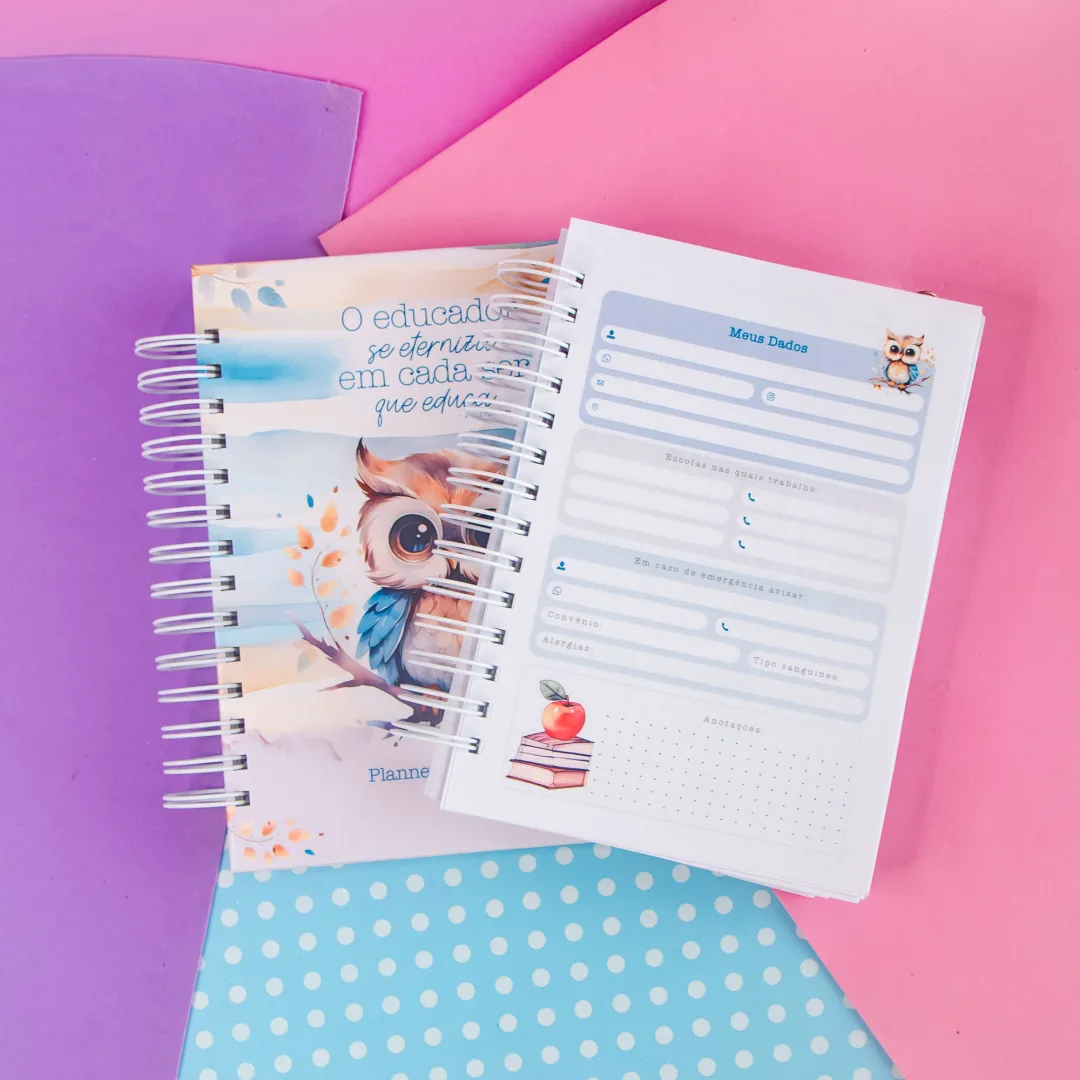PLANNER DA PROFESSORA E DO PROFESSOR — imagem 2