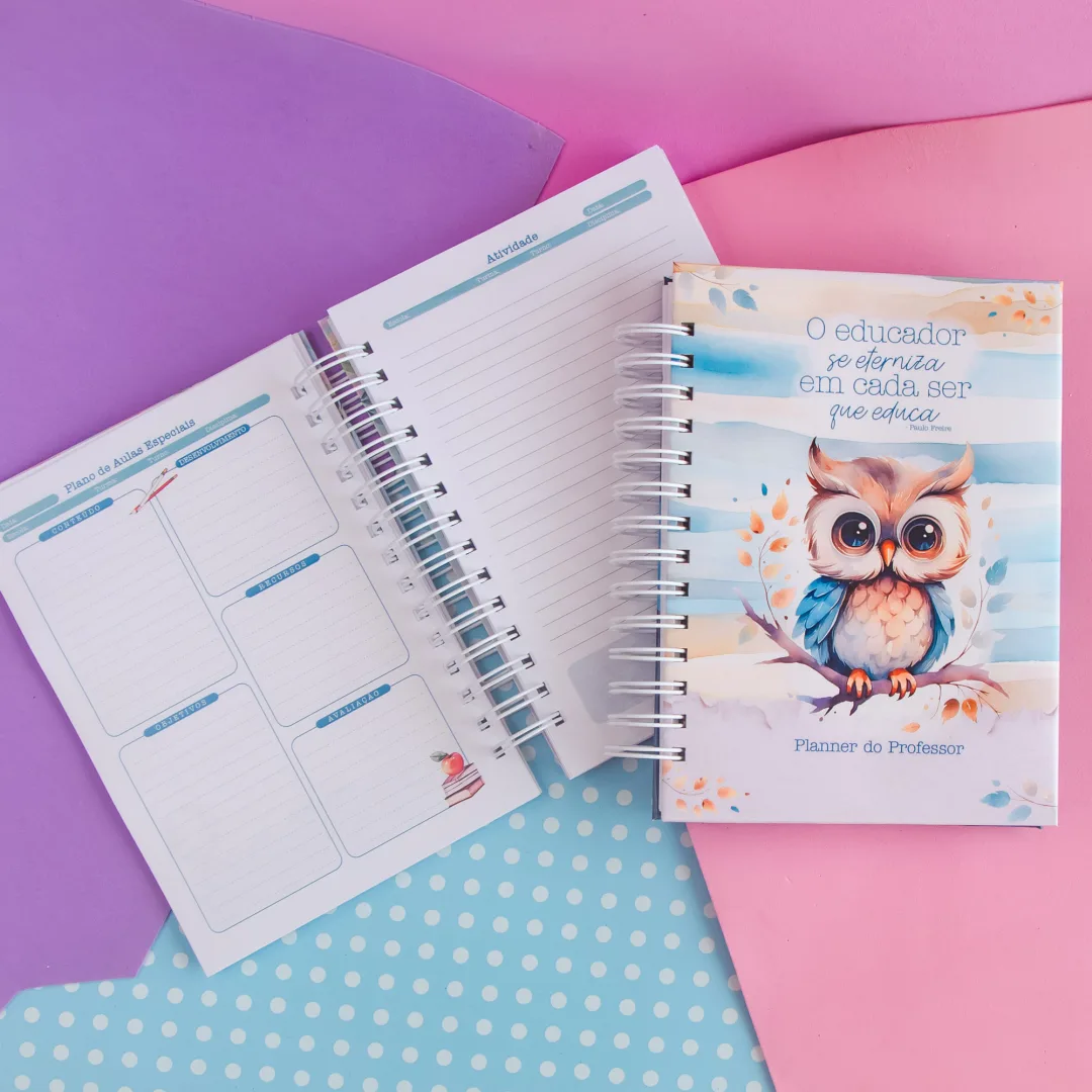 PLANNER DA PROFESSORA E DO PROFESSOR — imagem 3