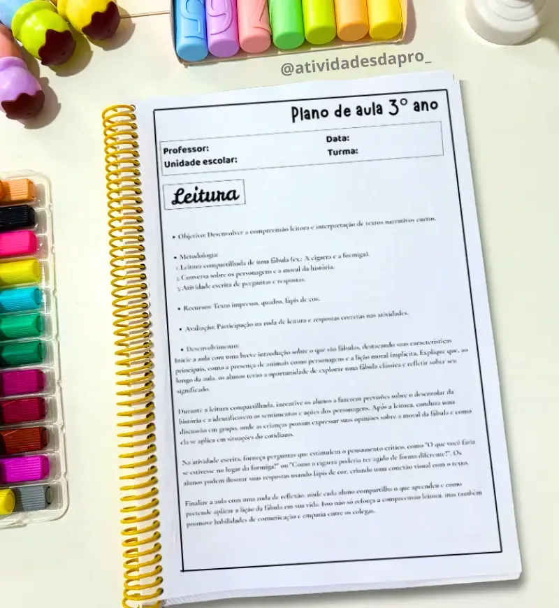 Planos de Aula 3° Ano — imagem 2