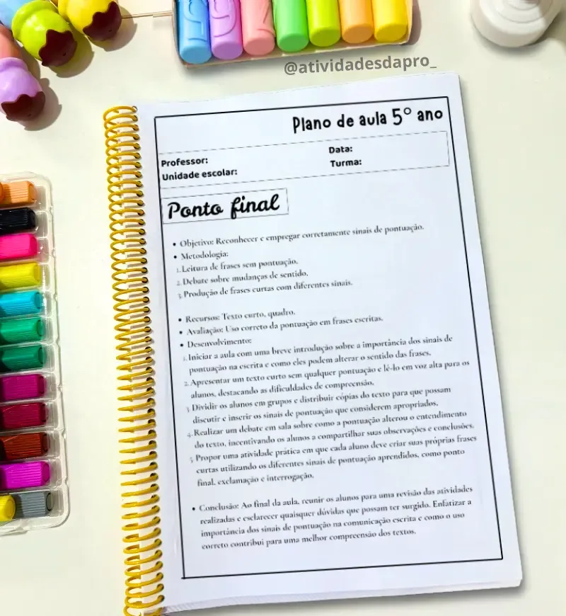 Planos de Aula 5° Ano — imagem 3