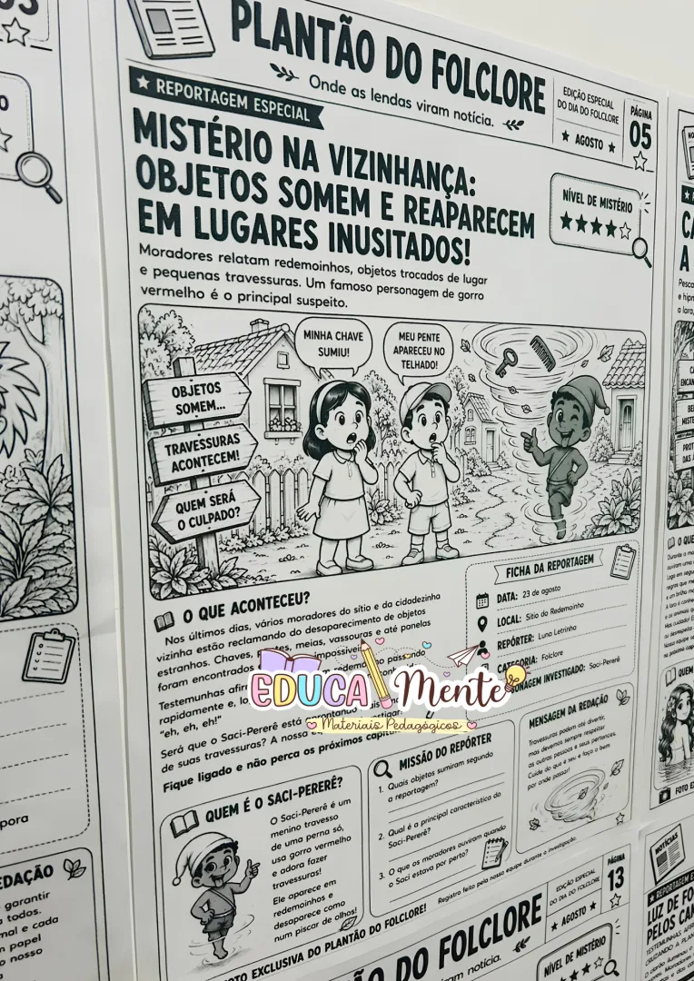🗞️🧡 PLANTÃO DO FOLCLORE: Onde as lendas viram notícia! ✨LANÇAMENTO! — imagem 6