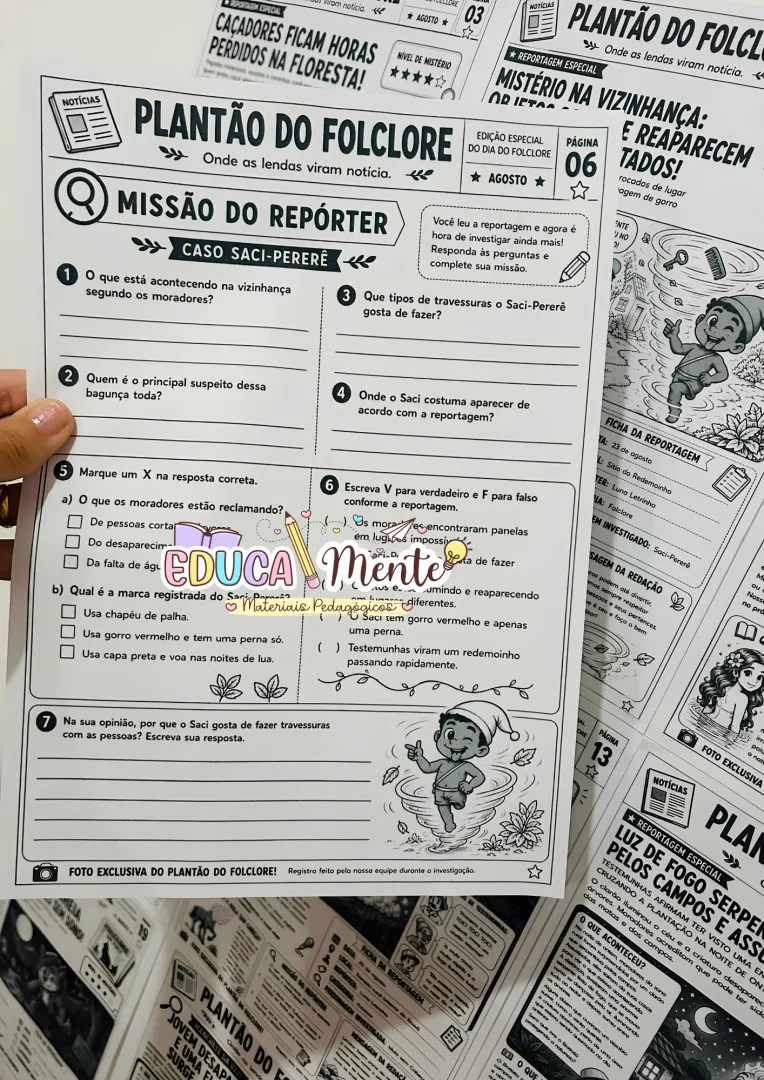 🗞️🧡 PLANTÃO DO FOLCLORE: Onde as lendas viram notícia! ✨LANÇAMENTO! — imagem 7