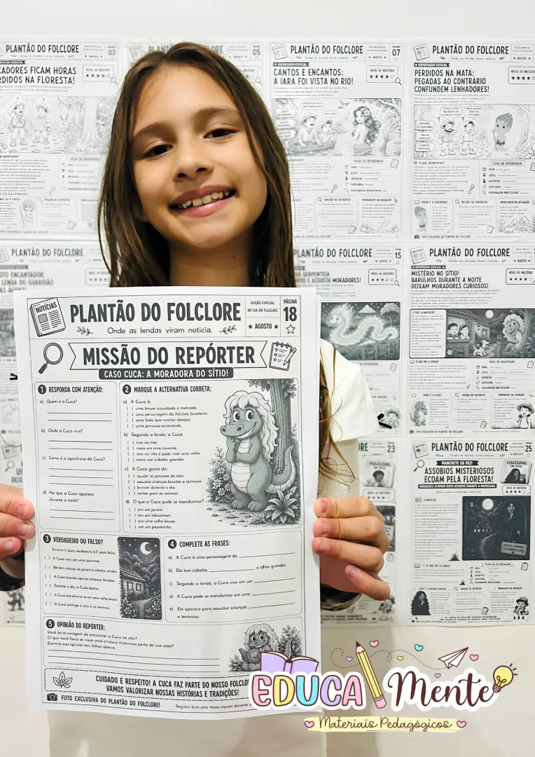 🗞️🧡 PLANTÃO DO FOLCLORE: Onde as lendas viram notícia! ✨LANÇAMENTO! — imagem 4