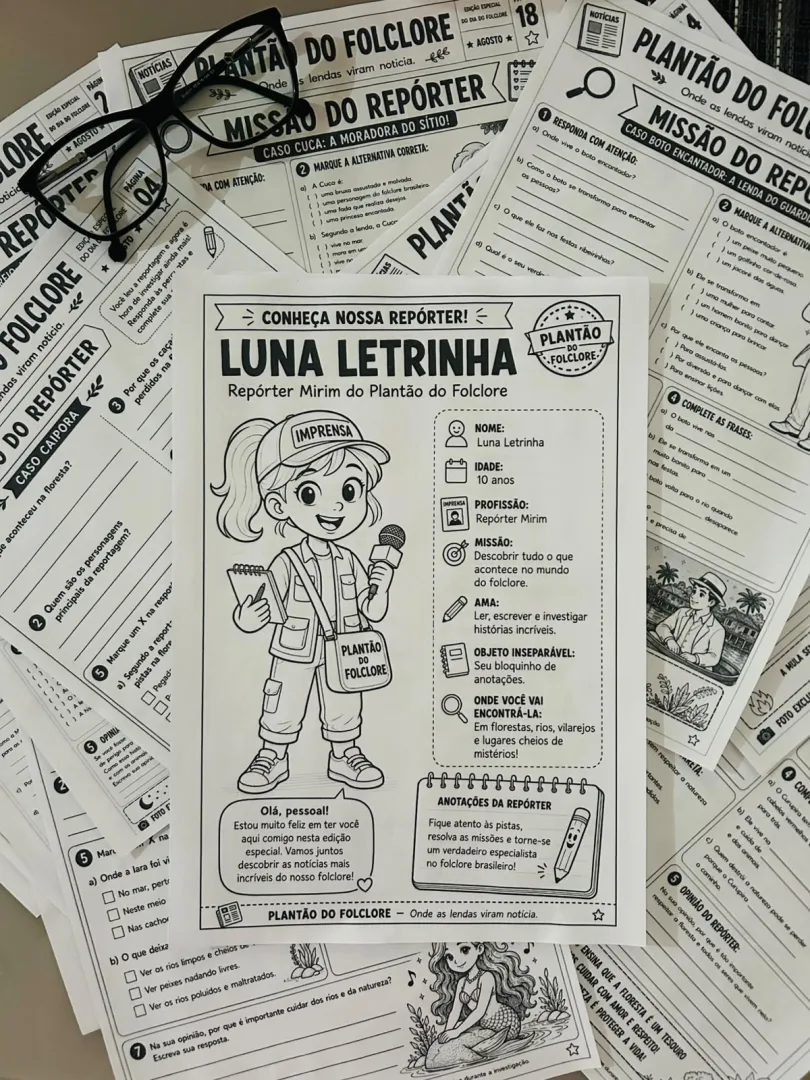 🗞️🧡 PLANTÃO DO FOLCLORE: Onde as lendas viram notícia! ✨LANÇAMENTO! — imagem 2