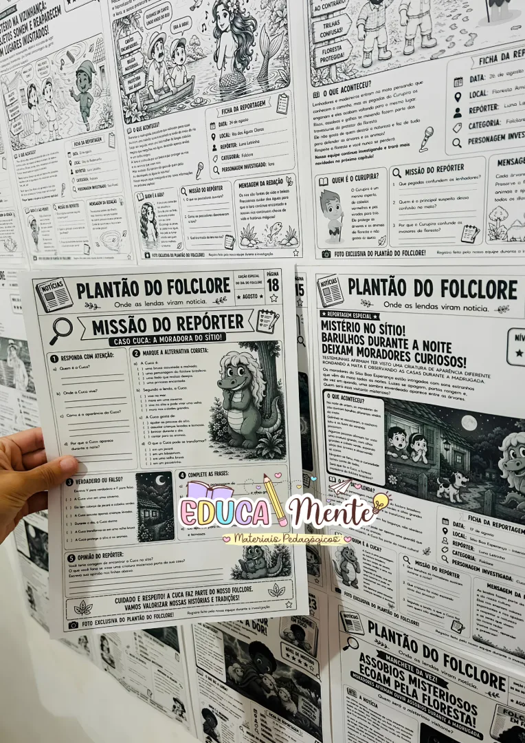 🗞️🧡 PLANTÃO DO FOLCLORE: Onde as lendas viram notícia! ✨LANÇAMENTO! — imagem 5