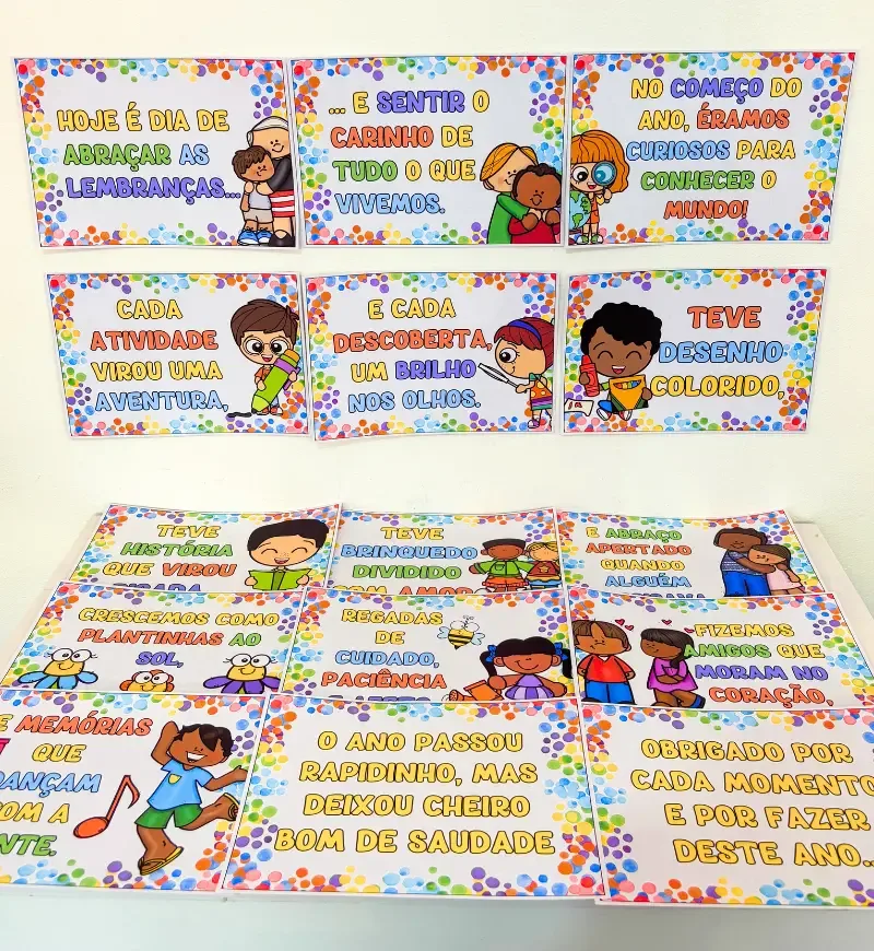 Plaquinhas Aula da Saudade — imagem 2