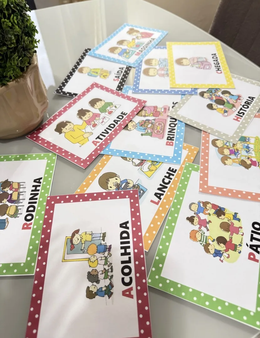 Plaquinhas de Rotina para Educação Infantil  — imagem 2