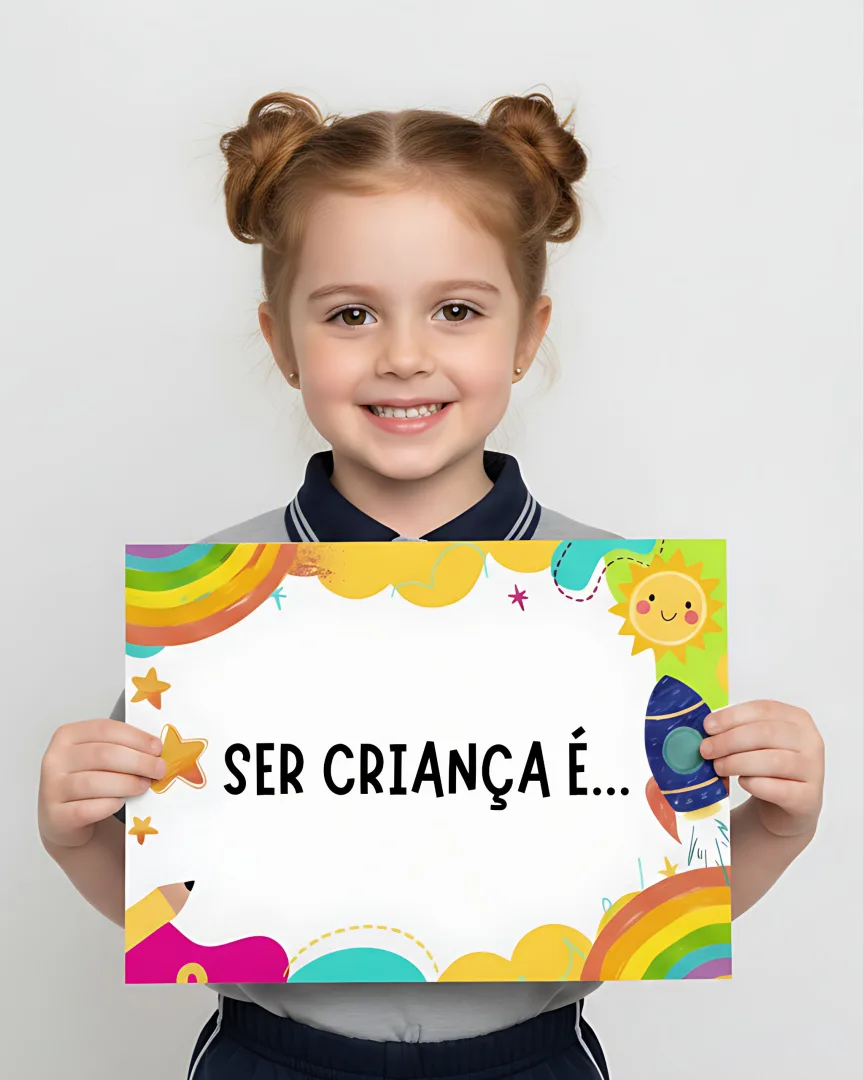 Plaquinhas Dia das Crianças - Ser Criança é... — imagem 2
