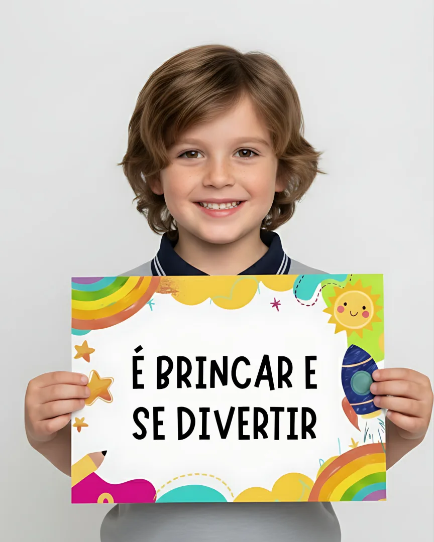 Plaquinhas Dia das Crianças - Ser Criança é... — imagem 4