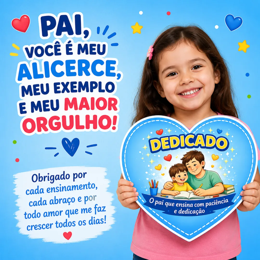 Plaquinhas Dia dos Pais - Jogral  — imagem 2
