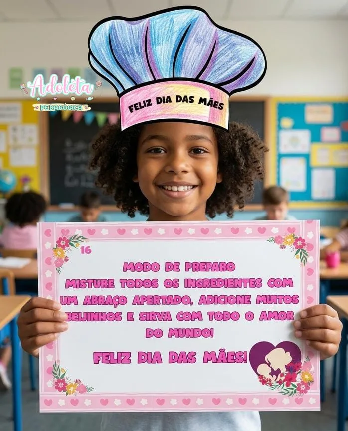 Plaquinhas Doce Receita (Dia das Mães) — imagem 2