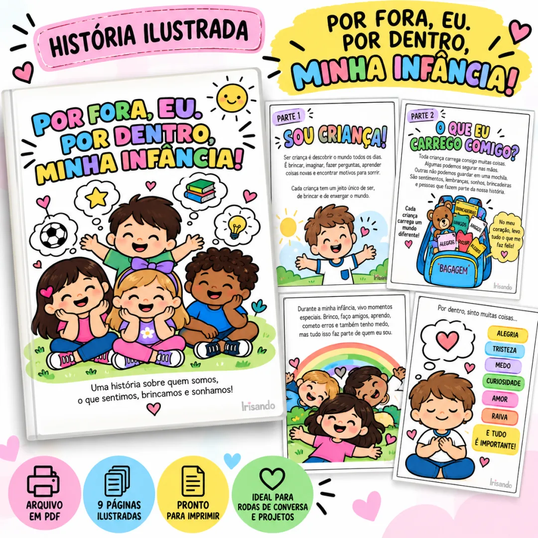 Por Fora, Eu. por Dentro, Minha Infância! Dia das Crianças em PDF — imagem 3